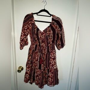 Justify | Womens | Juniors | Large | Mini Dress | Boho | Nwot
